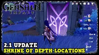 Genshin Impact 2.1 Shrine of Depth Locations (Inazuma 2.1 Update)