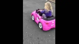 On hello kitty car 2/16