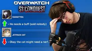 super reacts to Overwatch Season 1 Midseason Patch (and NieR collab)