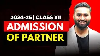 Admission Of A Partner | Class 12 | ISC| Accounts | Shubham Jagdish | 8112601234