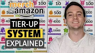 The Amazon Merch Tier-Up System Explained