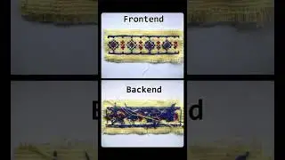 Frontend VS Backend 🤣🤣🤣 #python #coding #htmlcss #cssanimation #shorts #ytshorts #shortfeed