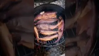 Копчёный хариус😋