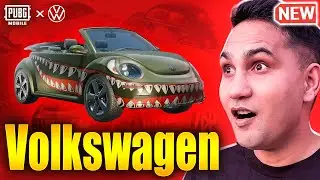 Volkswagen Beetle Car Crate Opening | New Motor Cruise Supercars Crate Opening | PUBG Mobile | BGMI