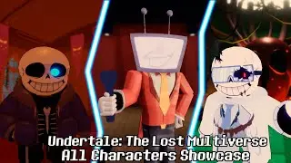 NEW VERY COOL SvC GAME!!! Undertale: The Lost Multiverse All Characters Showcase