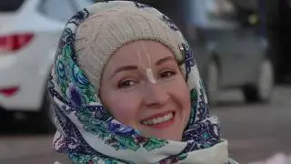Харинама санкиртана С Новым годом