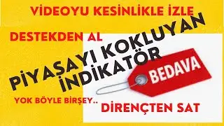 Hazırmısınız? Yeni İndikatör Yok böyle bir indikatör Bütün Piyasalarda kullanılır.HEMDE ÜCRETSİZ