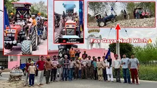 Hola Mahalla Full Fun Kita Ajj 🔥| Nadi Wich La Gaye Tractor 🦖🔥| Hola Mahala Shri Anandpur Sahib