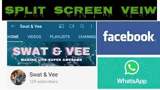 How To Enable Split Screen Multitasking Android Version 10 and 11 || Split Screen View On Android