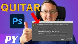 Como QUITAR la Ventana Falta PERFIL en PHOTOSHOP 2023 ✅