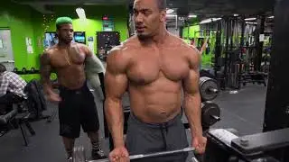 Larry Wheels & Terron Beckham   Big Back Big Biceps Training