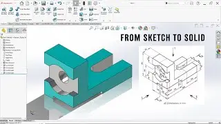 SolidWorks Beginner Tutorial: Create a 3D Part from Scratch