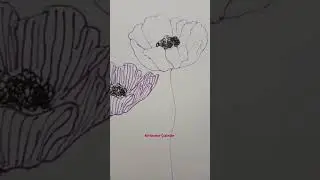 flower drawing 