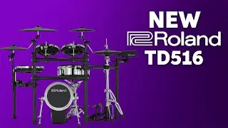 Roland V-Drums TD516 Electronic Drum Set Demo