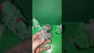 карл 44 из воздушного пластилина