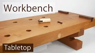 Making a Tabletop Workbench Inspired by Japanese Atedai Plane Board