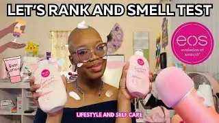 Let's Smell and Rank | Limited Edition EOS 24 Hour Moisture Body Lotion | Smell and Skin Test