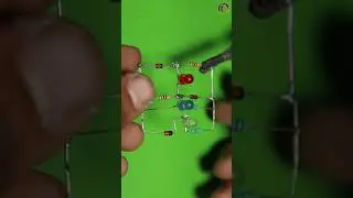 12v Battery Full/Low Status Indicator #creativegoutam #experiment #electronicproject