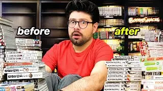 I organized 948 Manga. It was a mess