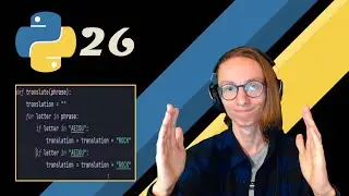 Python Basics - The Simplest Translator #26