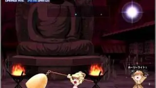 Ragnarok Battle Offline: Stage 3 Boss Moonlight Flower with Male Acolyte