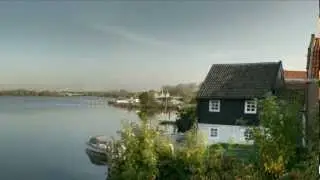Panoramafoto van Het IJ bij Spaarndam.