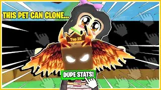 HOW TO *CLONE / DUPE* YOUR PET STATS IN CLICKER SIMULATOR!!! - I CLONED THE *BEST* SECRET PET!