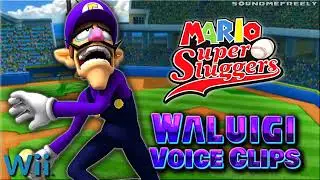 All Waluigi Voice Clips • Mario Super Sluggers • Voice Lines • Nintendo Wii 2008 (Charles Martinet)