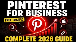 Pinterest for Business: Complete 2026 Guide to Drive FREE Traffic & Grow Your Brand