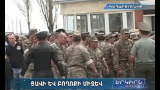 ՊՆ նախարարը սպանված զինվորի հարազատների հետ ուղեւորվել է Վերին Գետաշեն