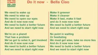 Sing for the climate RAVELS