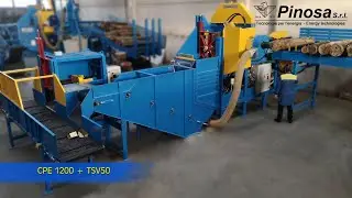 || FIREWOOD PROCESSOR || CPE1200+TSV50 - PINOSA SRL