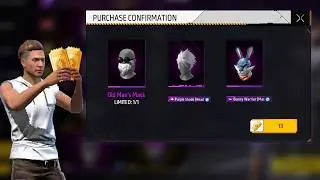 New Event Exchange Old Men's Mask Free All Legendary Items in free fire 🔥