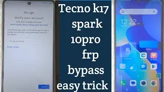 tecno spark 10 pro (k17) frp bypass android 12         tecno k17 frp bypass #frpbypass #tecno