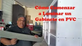 Cómo Comenzar a Laminar un Gabinetes de cocina en PVC