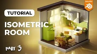 Blender українською: Isometric Room - Part 3