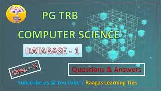 TRB Computer Instructor Grade 1 DATABASE 2