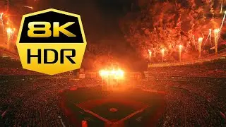 Yankees Stadium Fireworks - July 2024  -  Dolby Vision Sony 8K HDR