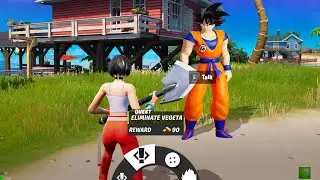 TROLLING YouTubers WITH GOKU in Fortnite..!