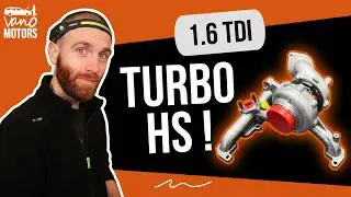 Remplacement turbo 1.6 TDi Volkswagen/Audi/Seat/Skoda