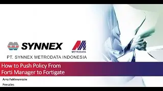 How to Push Policy From Forti Manager to Fortigate