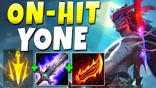 FULL ATTACK SPEED ON-HIT YONE IS NUTS!! Best Build For Yone?? - League of Legends
