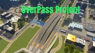 One Direction overpass - Cities Skyline