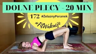 Ćwiczenia na DOLNE PLECY 🧘 | 20 min ⏱️ | Ulga dla pleców | 