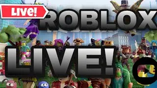 PLAYING RANDOM GAMES ON ROBLOX LIVE🎉🔴 (Username: xmrbirgerz)