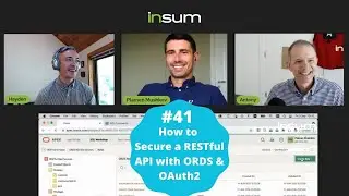 APEX Instant Tips #41 How to secure a RESTful API with ORDS and OAuth2
