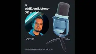 Is addEventListener OK again?