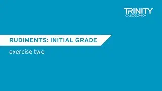 Trinity's Drum Kit Syllabus 2020 – 2023: Initial Grade - Exercise 2