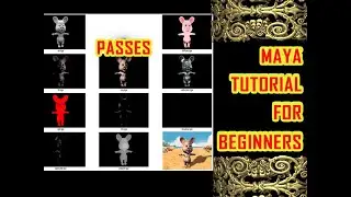 maya passes | render pass in maya | render setting in maya