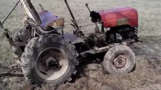 Homemade mini tractor 25 years of flawless work